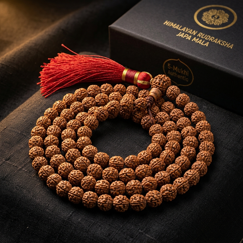 Rudraksha Mala (5 Mukhi)